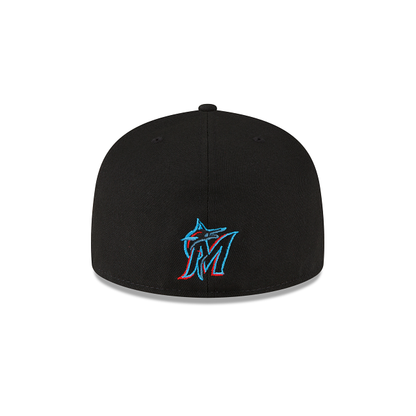 New Era Miami Marlins Fairway Script 2023 59FIFTY Fitted Hat