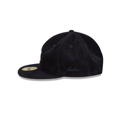 Fear of God Essentials Corduroy Navy 59FIFTY Fitted Hat