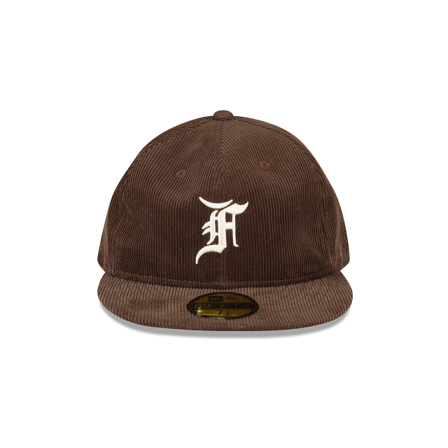 Fear of God Essentials Corduroy Walnut 59FIFTY Fitted Hat