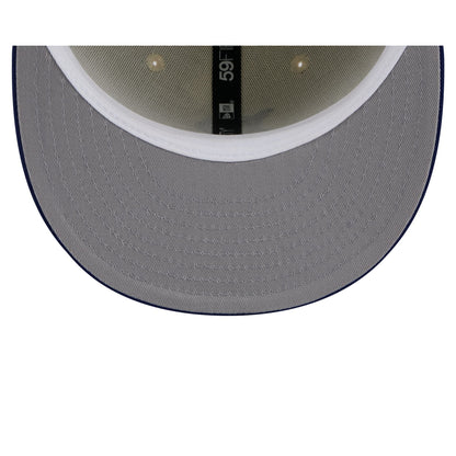 Brooklyn Dodgers Chrome 59FIFTY Fitted Hat