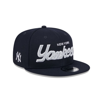 New York Yankees Wordmark 9FIFTY Snapback Hat