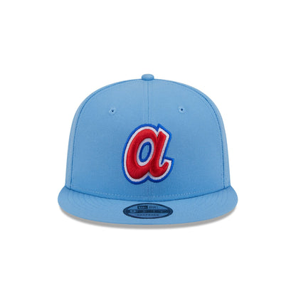 Atlanta Braves Sky Blue 9FIFTY Snapback Hat
