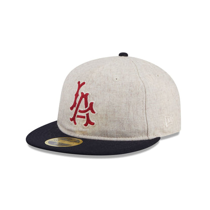 Los Angeles Angels Melton Wool Retro Crown 59FIFTY Fitted Hat