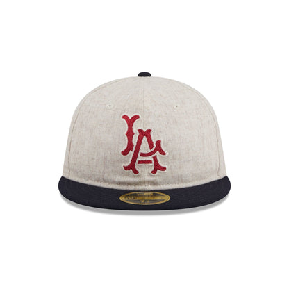 Los Angeles Angels Melton Wool Retro Crown 59FIFTY Fitted Hat