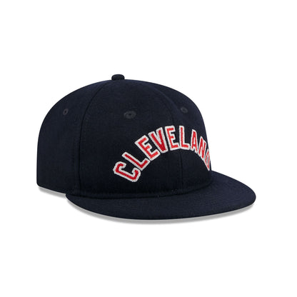 Cleveland Guardians Melton Wool Retro Crown 9FIFTY Strapback Hat