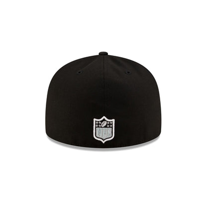 Las Vegas Raiders 2024 Sideline Black 59FIFTY Fitted Hat
