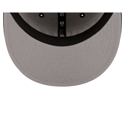 Las Vegas Raiders 2024 Sideline Black 59FIFTY Fitted Hat