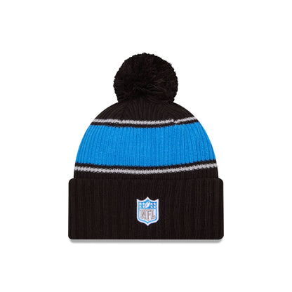 Detroit Lions 2024 Cold Weather Black Pom Knit Hat