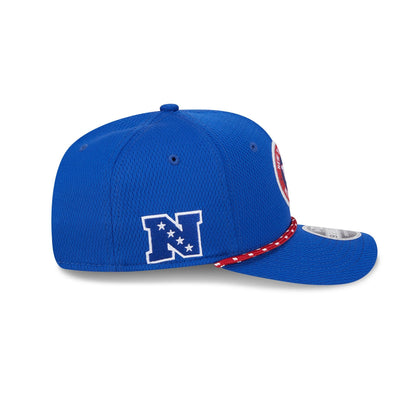 New York Giants 2024 Sideline 9SEVENTY Stretch-Snap Hat