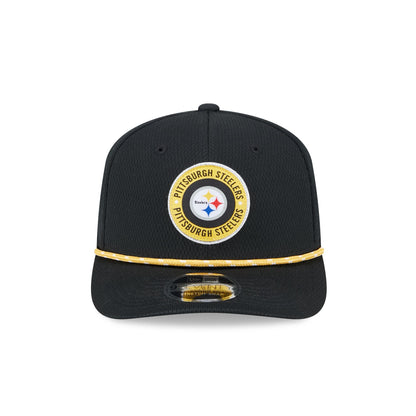 Pittsburgh Steelers 2024 Sideline 9SEVENTY Stretch-Snap Hat