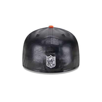 Cincinnati Bengals Faux Leather Crown 59FIFTY Fitted Hat