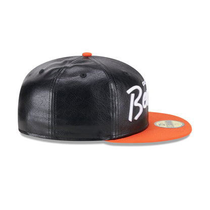 Cincinnati Bengals Faux Leather Crown 59FIFTY Fitted Hat