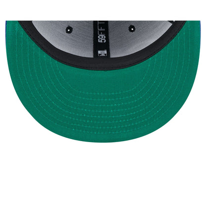 New York Giants Faux Leather Crown 59FIFTY Fitted Hat