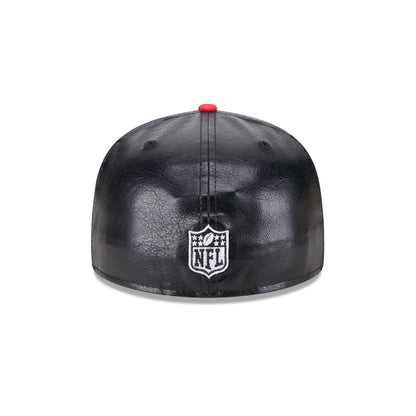 Kansas City Chiefs Faux Leather Crown 59FIFTY Fitted Hat