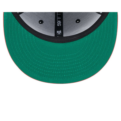 Kansas City Chiefs Faux Leather Crown 59FIFTY Fitted Hat