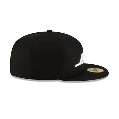 New York Jets Basic Black 59FIFTY Fitted Hat