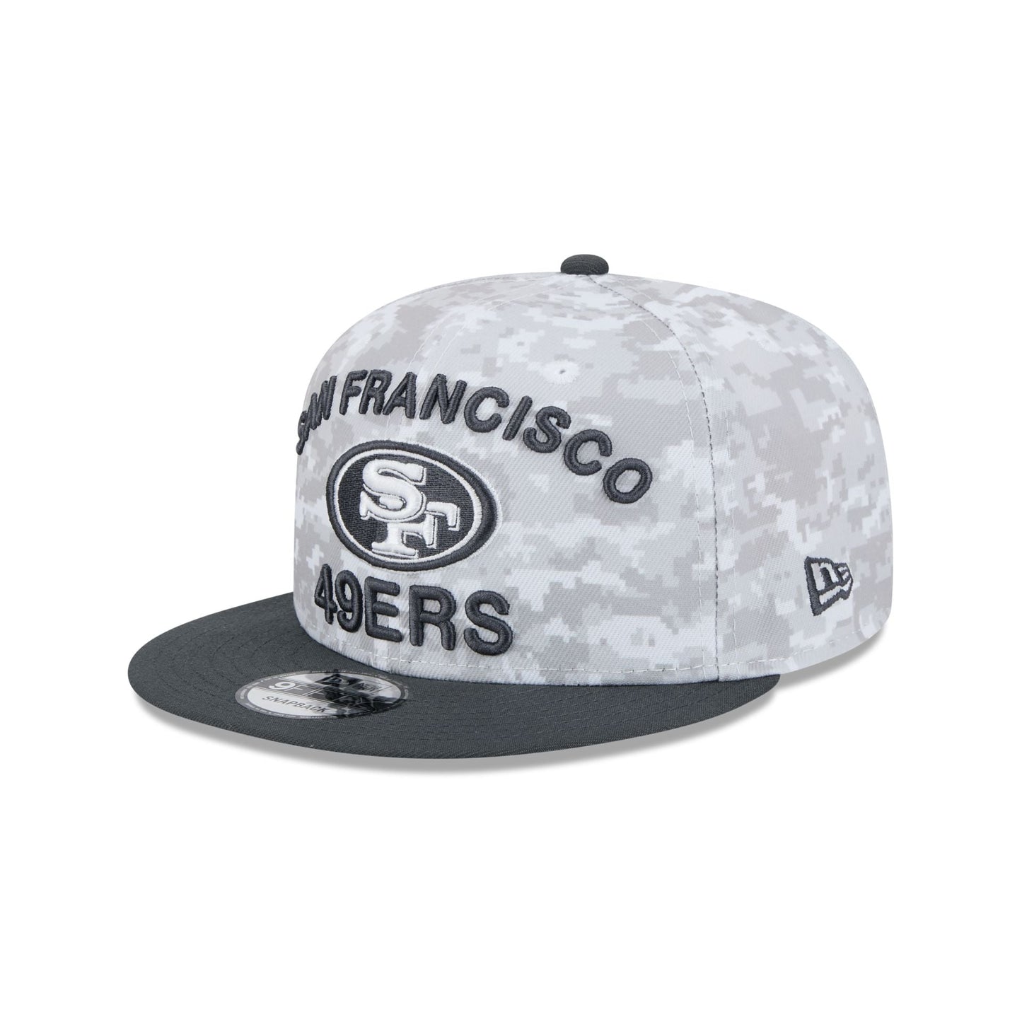 San Francisco 49ers 2024 Salute to Service 9FIFTY Snapback Hat