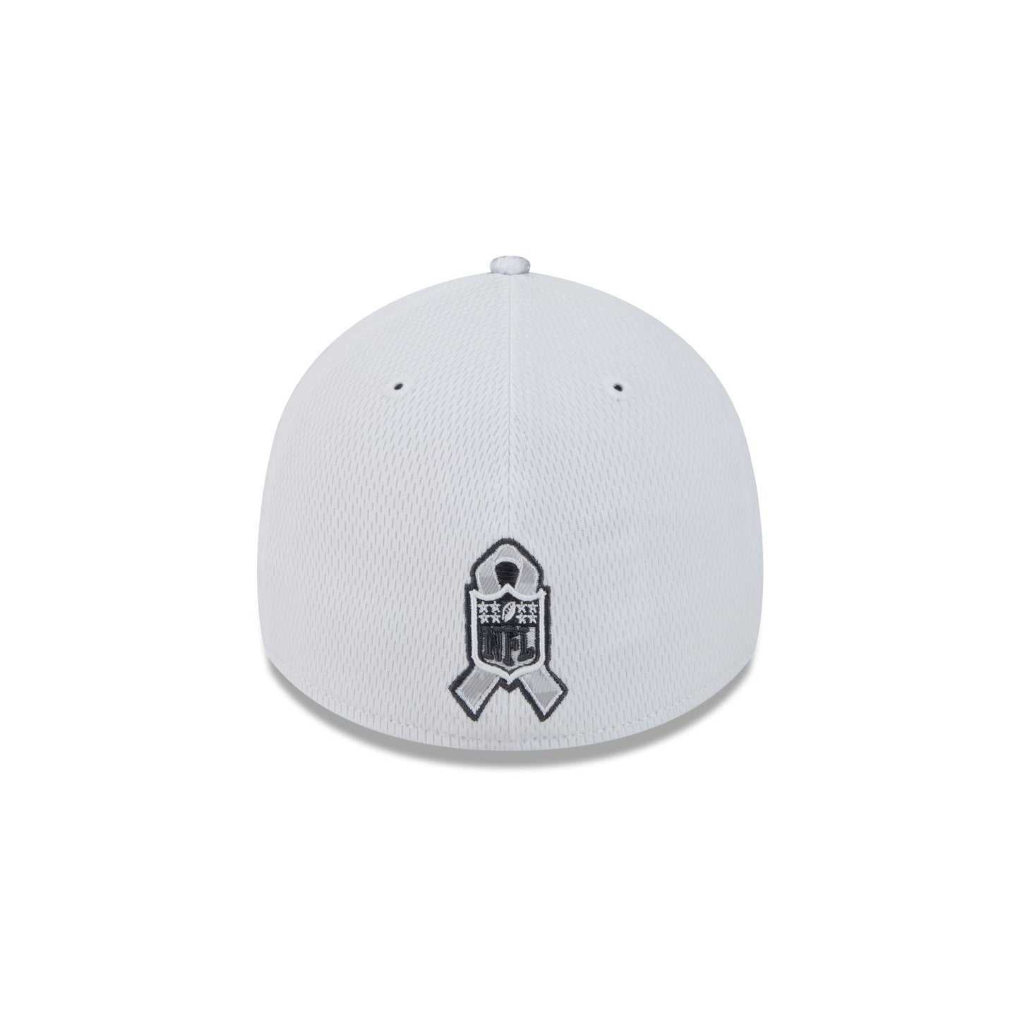Las Vegas Raiders 2024 Salute to Service 39THIRTY Stretch Fit Hat