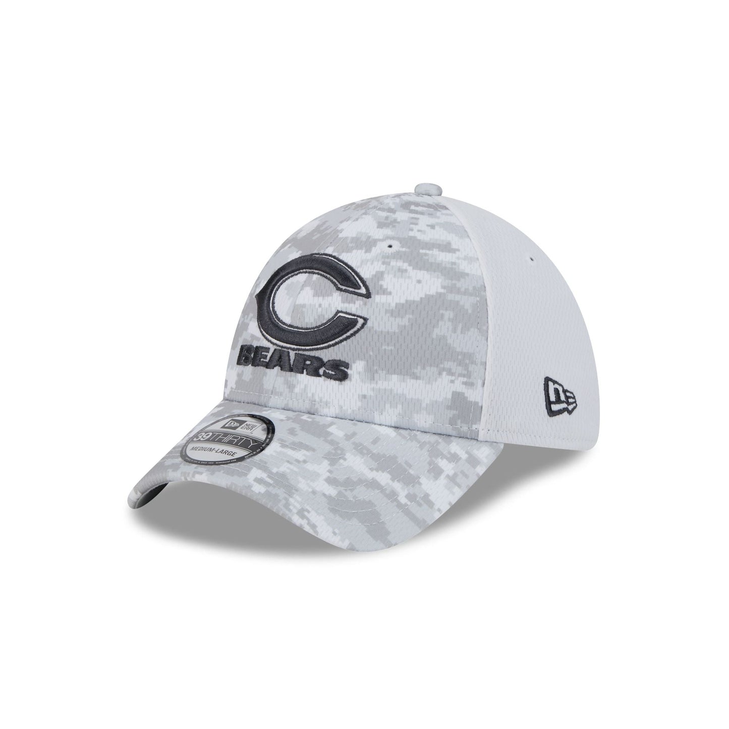 Chicago Bears 2024 Salute to Service 39THIRTY Stretch Fit