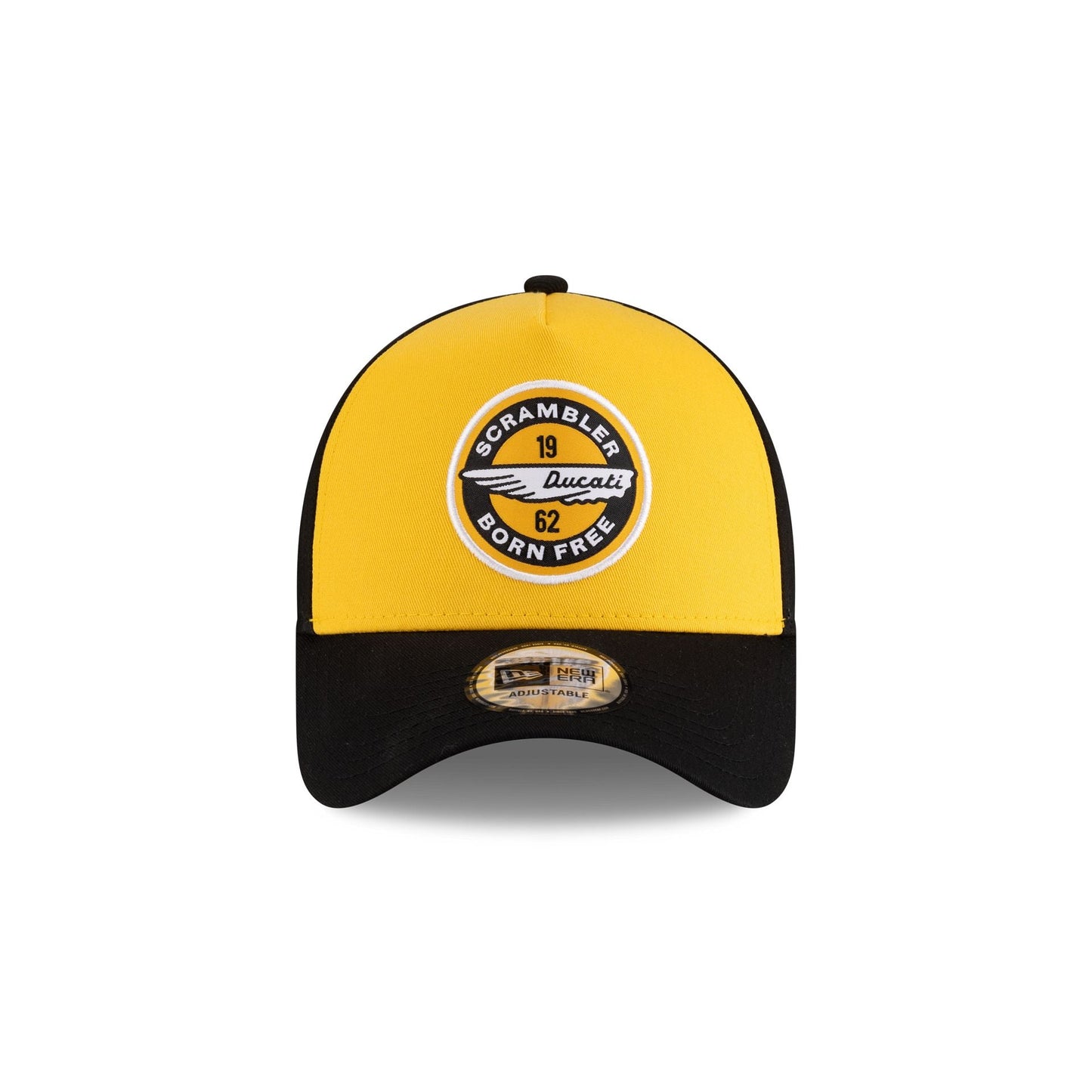 Ducati Lenovo Team MotoGP Yellow 9FORTY A-Frame Trucker Hat
