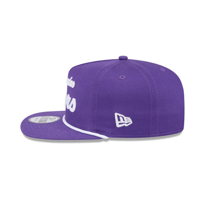 Los Angeles Lakers Team Text Golfer Hat