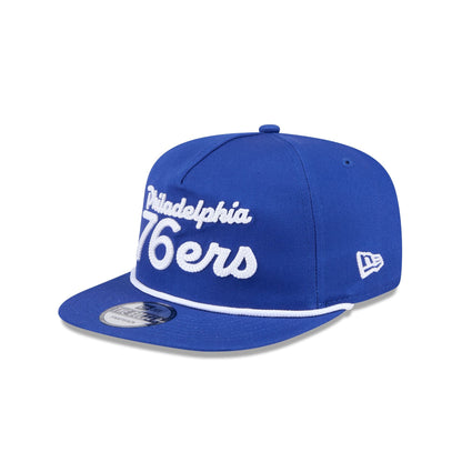 Philadelphia 76ers Team Text Golfer Hat