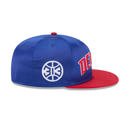 Detroit Pistons Spring Satin 59FIFTY Fitted Hat