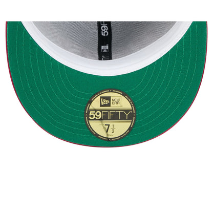 Miami Heat Spring Satin 59FIFTY Fitted Hat