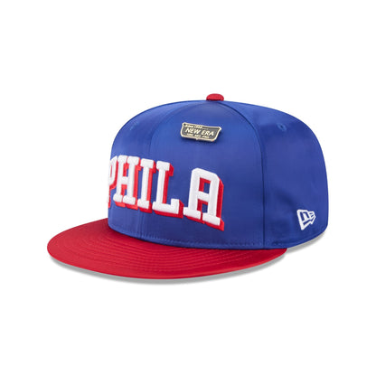 Philadelphia 76ers Spring Satin 59FIFTY Fitted Hat