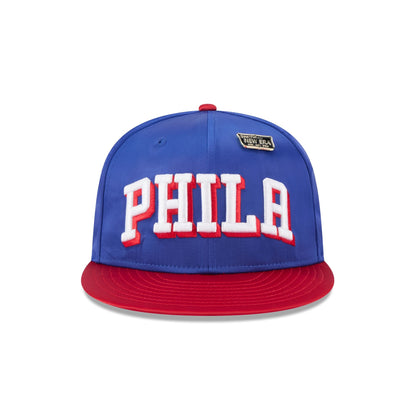 Philadelphia 76ers Spring Satin 59FIFTY Fitted Hat