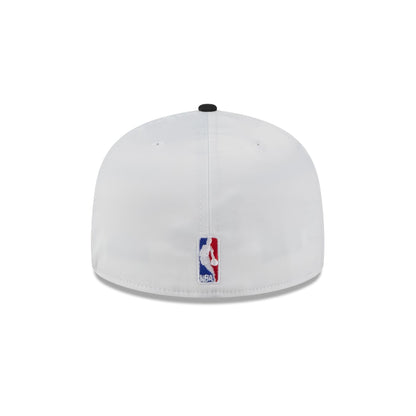 Utah Jazz Spring Satin 59FIFTY Fitted Hat