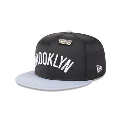 Brooklyn Nets Spring Satin 59FIFTY Fitted Hat