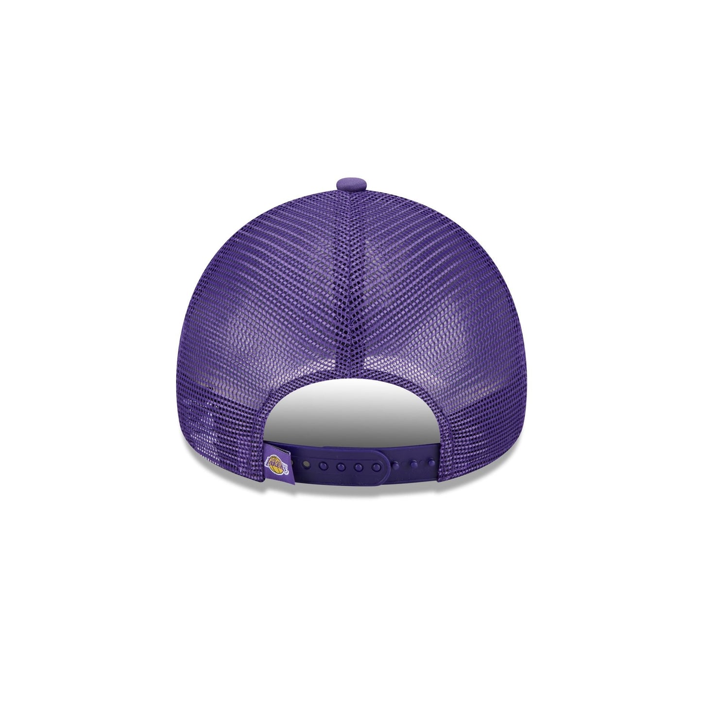 Los Angeles Lakers Distressed 9FORTY A-Frame Trucker Hat