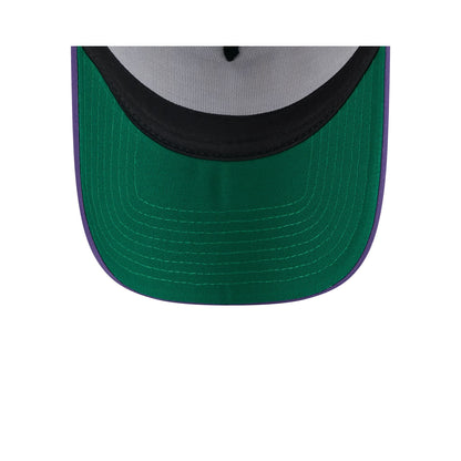 Los Angeles Lakers Distressed 9FORTY A-Frame Trucker Hat