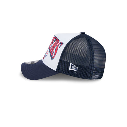 Los Angeles Clippers Distressed 9FORTY A-Frame Trucker Hat