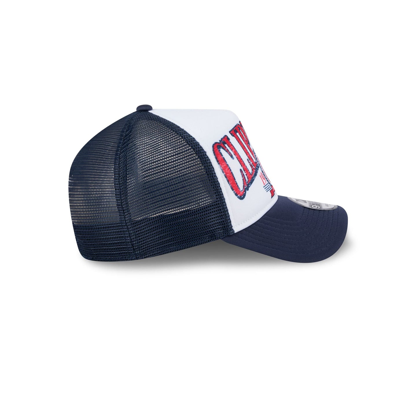 Los Angeles Clippers Distressed 9FORTY A-Frame Trucker Hat