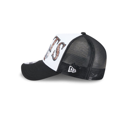 Brooklyn Nets Distressed 9FORTY A-Frame Trucker Hat