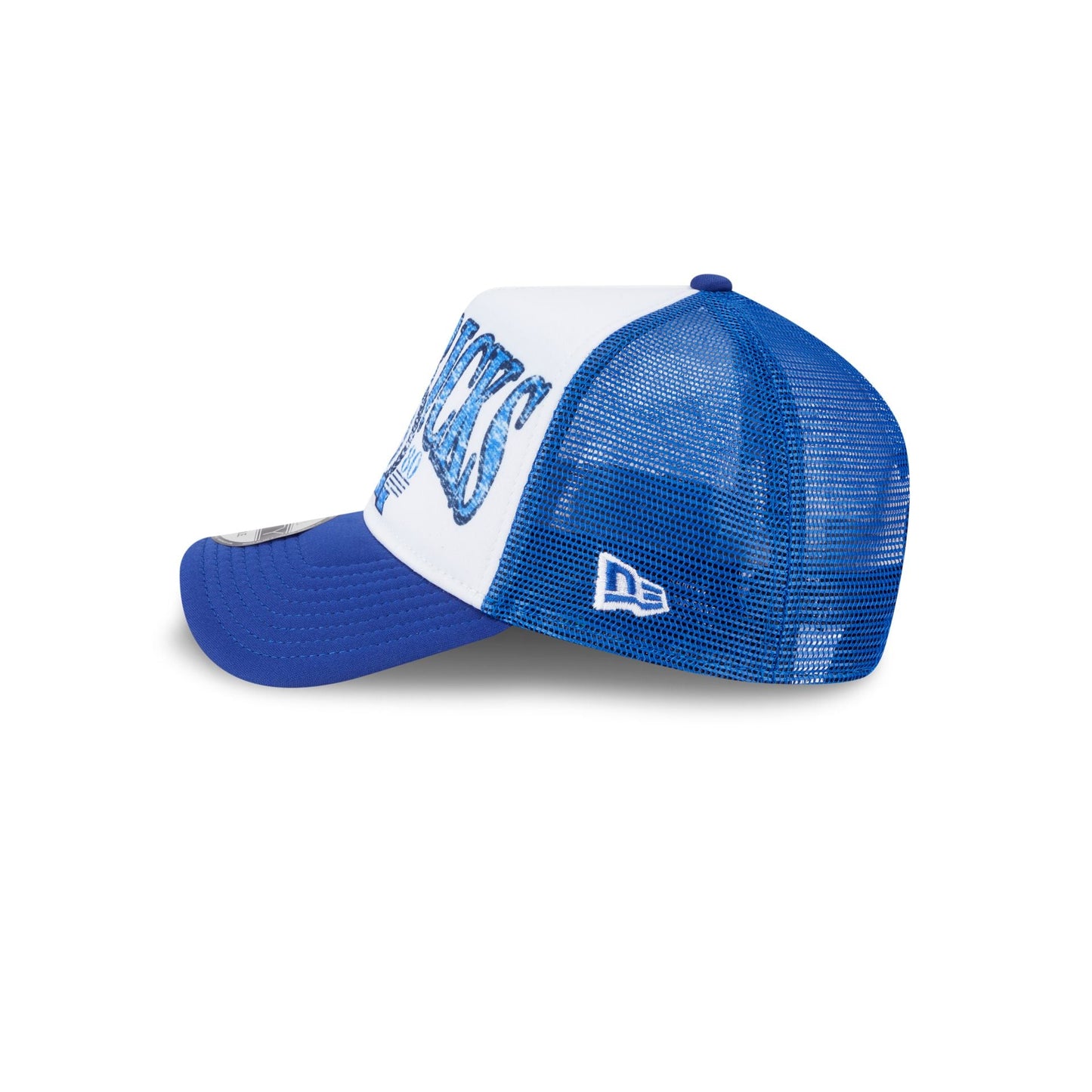 Dallas Mavericks Distressed 9FORTY A-Frame Trucker Hat