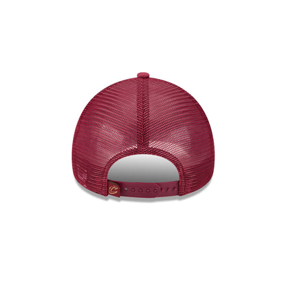 Cleveland Cavaliers Distressed 9FORTY A-Frame Trucker Hat