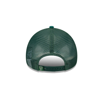 Milwaukee Bucks Distressed 9FORTY A-Frame Trucker Hat