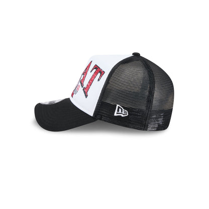 Miami Heat Distressed 9FORTY A-Frame Trucker Hat