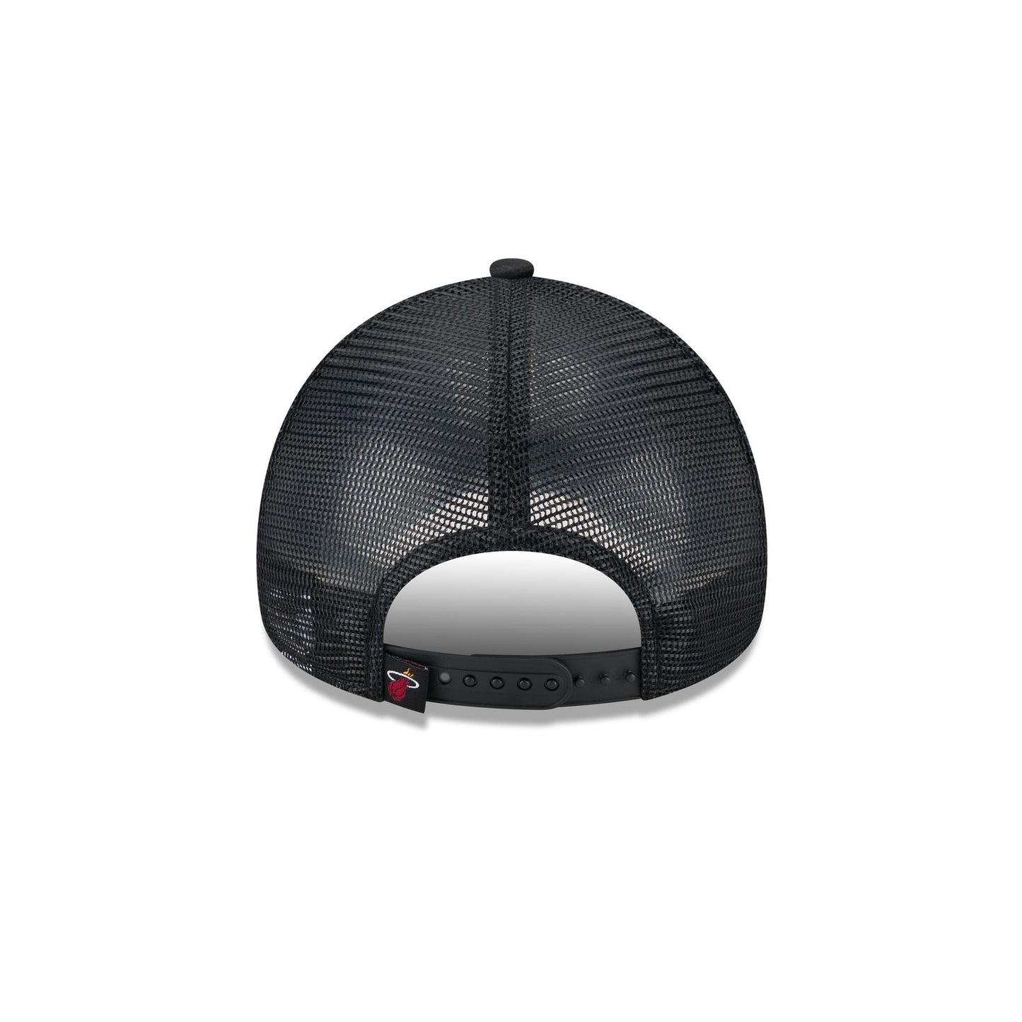 Miami Heat Distressed 9FORTY A-Frame Trucker Hat
