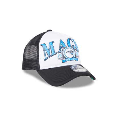 Orlando Magic Distressed 9FORTY A-Frame Trucker Hat
