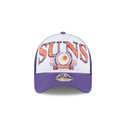 Phoenix Suns Distressed 9FORTY A-Frame Trucker Hat