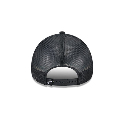 Utah Jazz Distressed 9FORTY A-Frame Trucker Hat