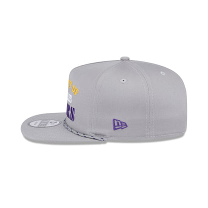 Los Angeles Lakers Vintage Gray Rope Golfer Hat