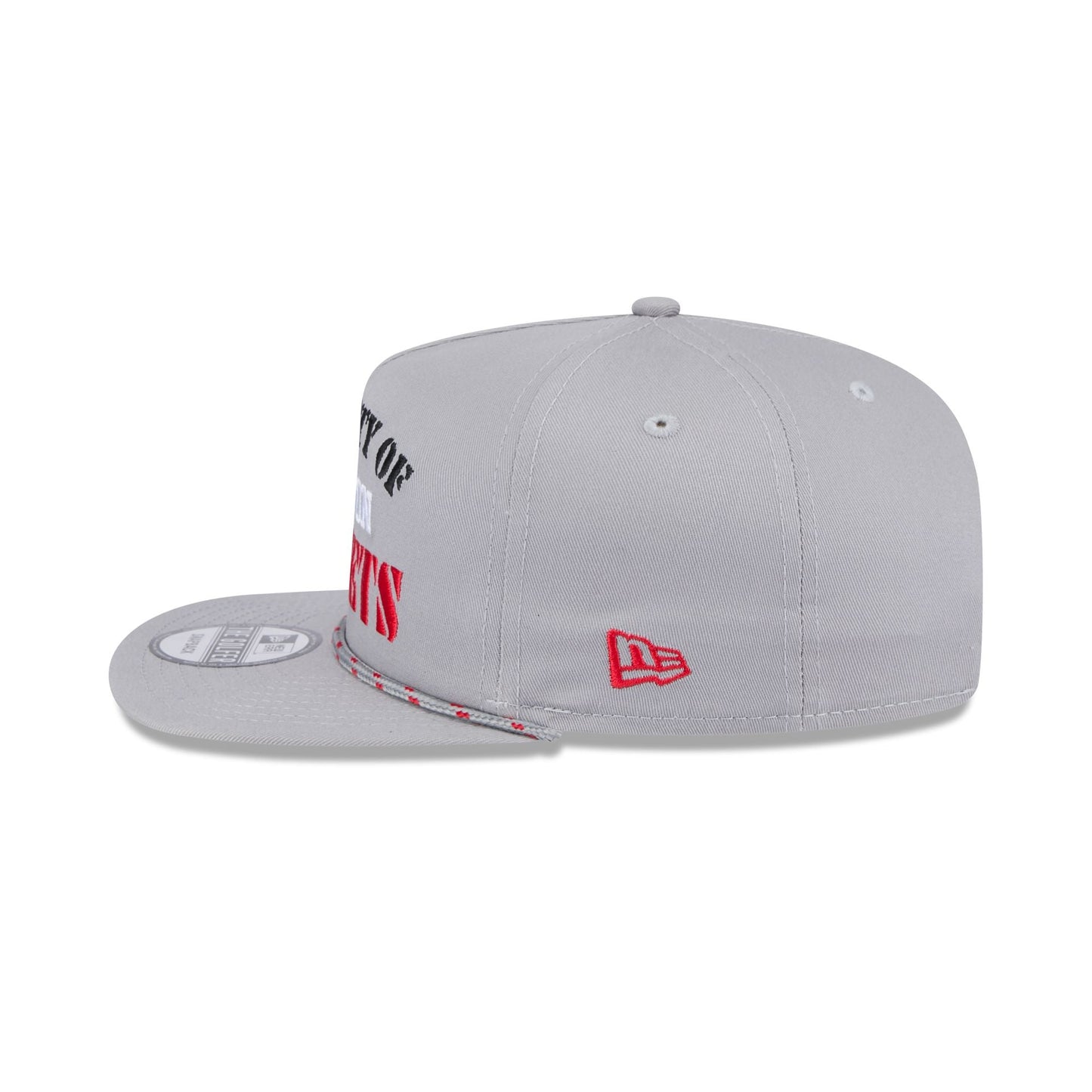 Houston Rockets Vintage Gray Rope Golfer Hat