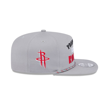 Houston Rockets Vintage Gray Rope Golfer Hat