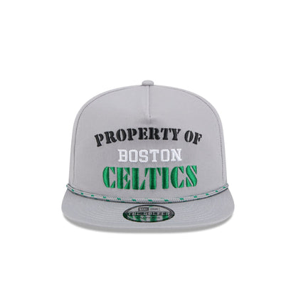 Boston Celtics Vintage Gray Rope Golfer Hat