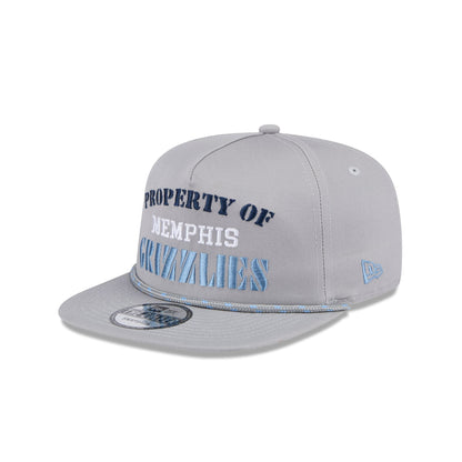 Memphis Grizzlies Vintage Gray Rope Golfer Hat